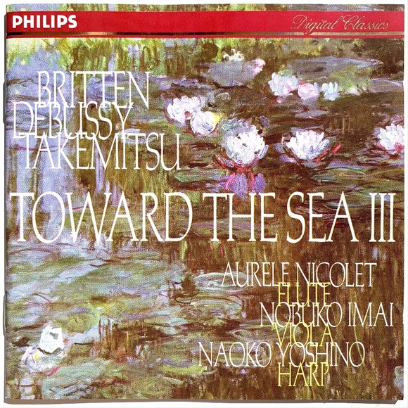 Toward the Sea III 20th Century Works Harp Viola Flute CD Philips 028944201222 - Picture 1 of 4